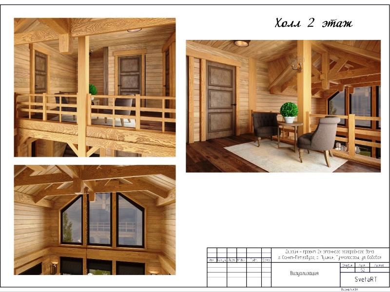 проект деревянного дома из бруса 150 м2
